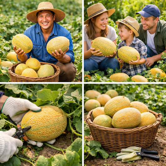 Melon (Cantaloupe / Hami Melon) Cultivation and Pest & Disease Management Guide