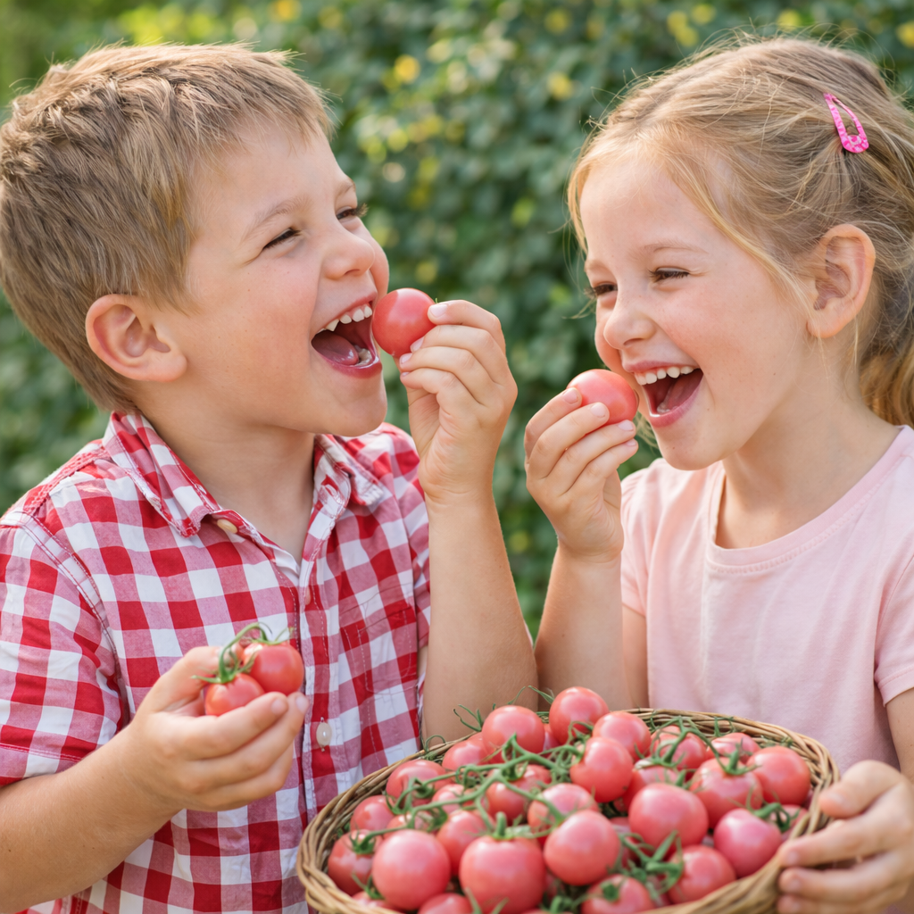 Super Sweet Pink Cherry Tomato Seeds 200+  Non-GMO Garden Snack Tomato