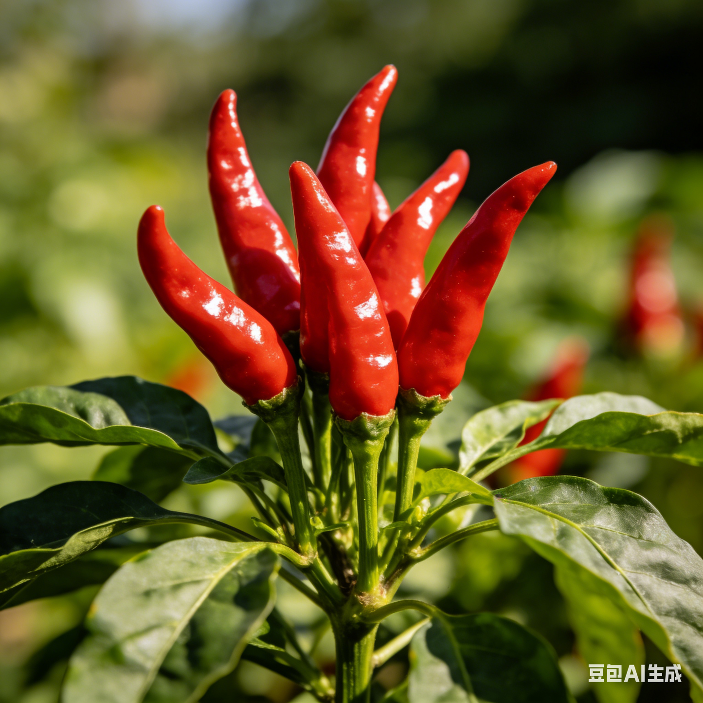 Upright Chili Pepper Seeds  Non-GMO Hot Pepper High Yield Garden