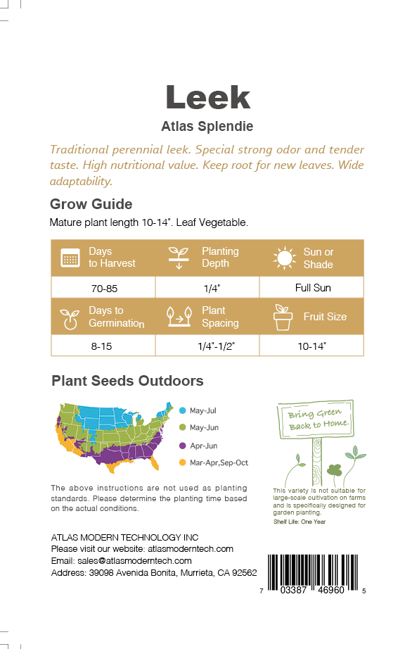 Garlic Chives Seeds Non-GMO Fast Growing Easy Garden