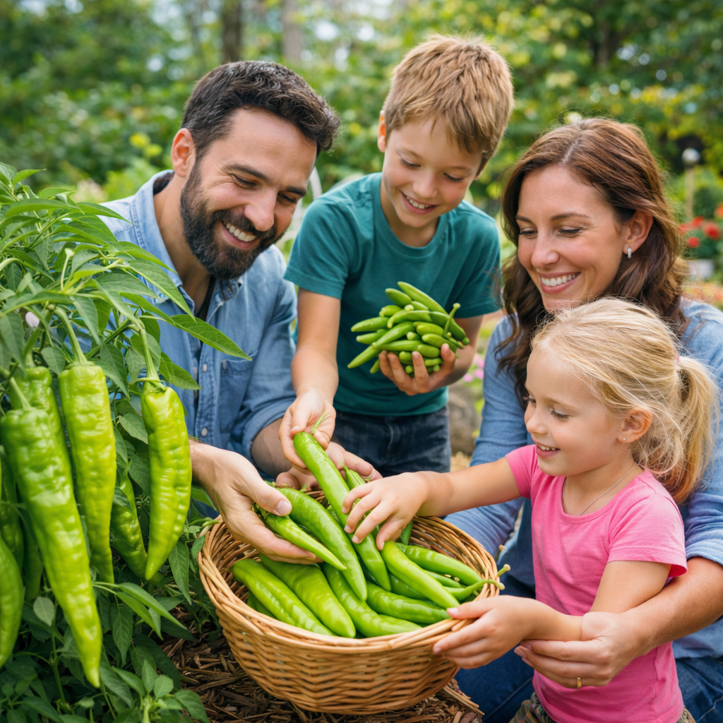Long Green Chili Pepper Seeds 100+ Non-GMO Spicy High Yield Garden