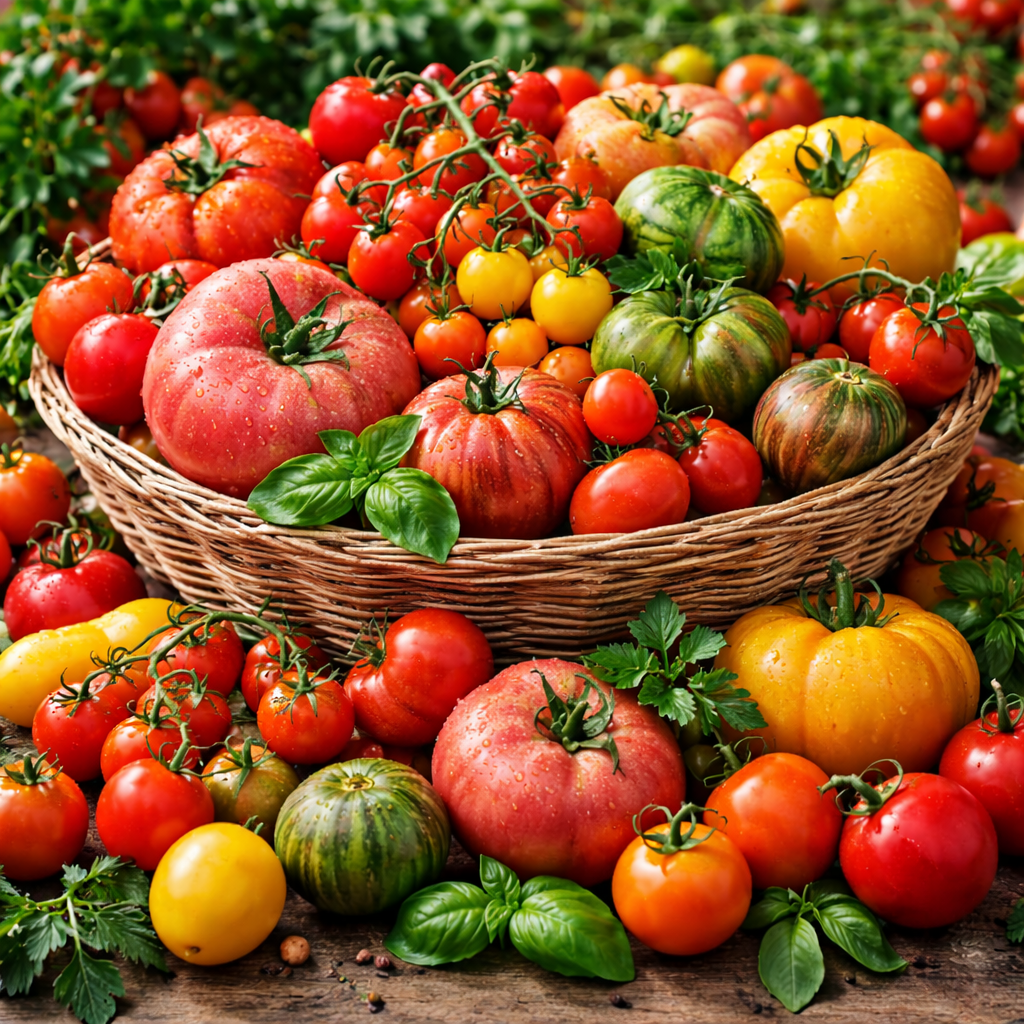 Tomato Seeds Kit 7 Varieties above 2000 Seeds Heirloom Non-GMO Easy Grow