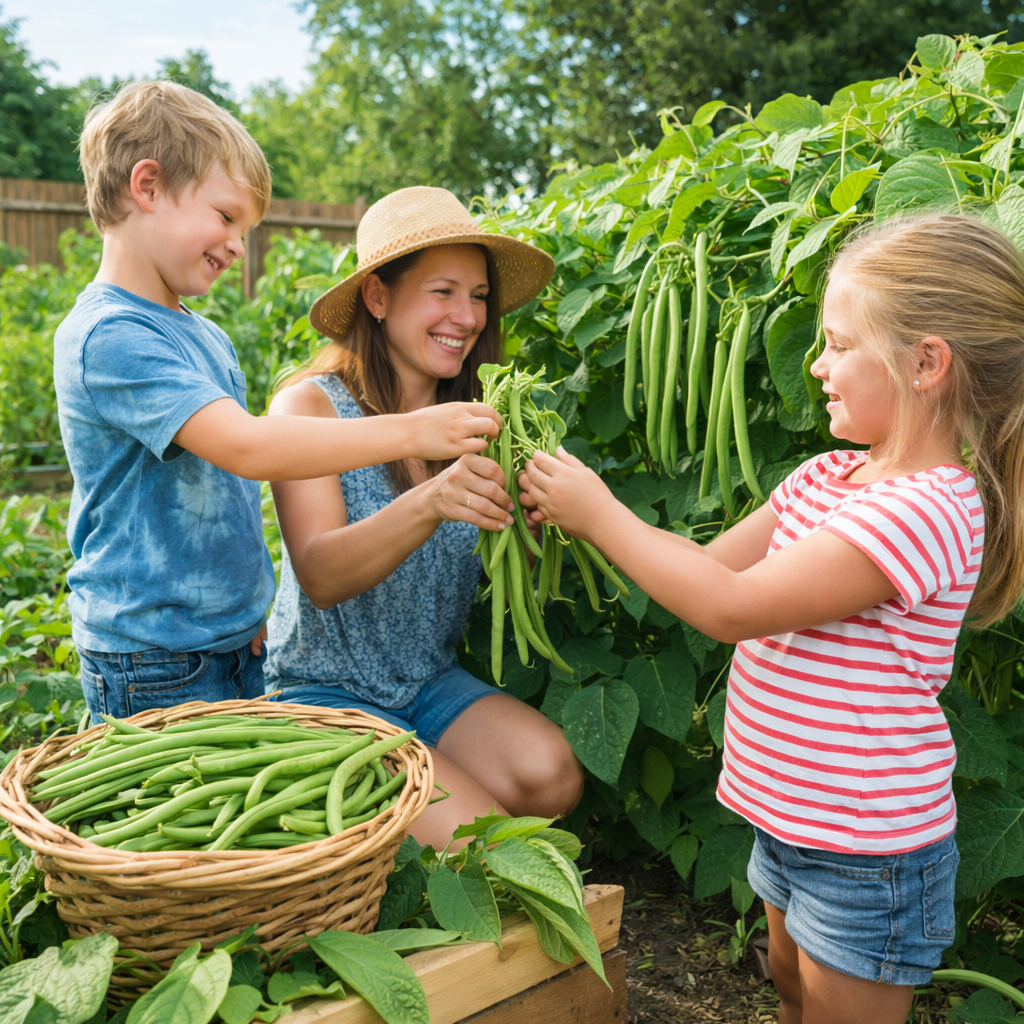 Super Tender Green Bean Seeds High Yield Non-GMO Bush Beans