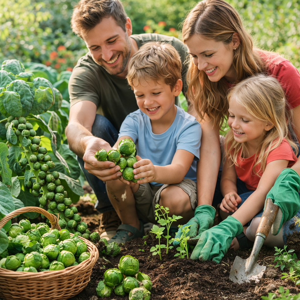 Brussels Sprout Seeds 100+ Non-GMO Emerald Crown Superfood Garden