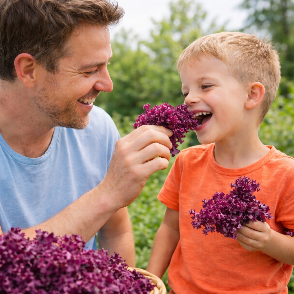 Purple Lettuce Seeds 800+ Non-GMO RubyCrunch Crisp Salad Garden