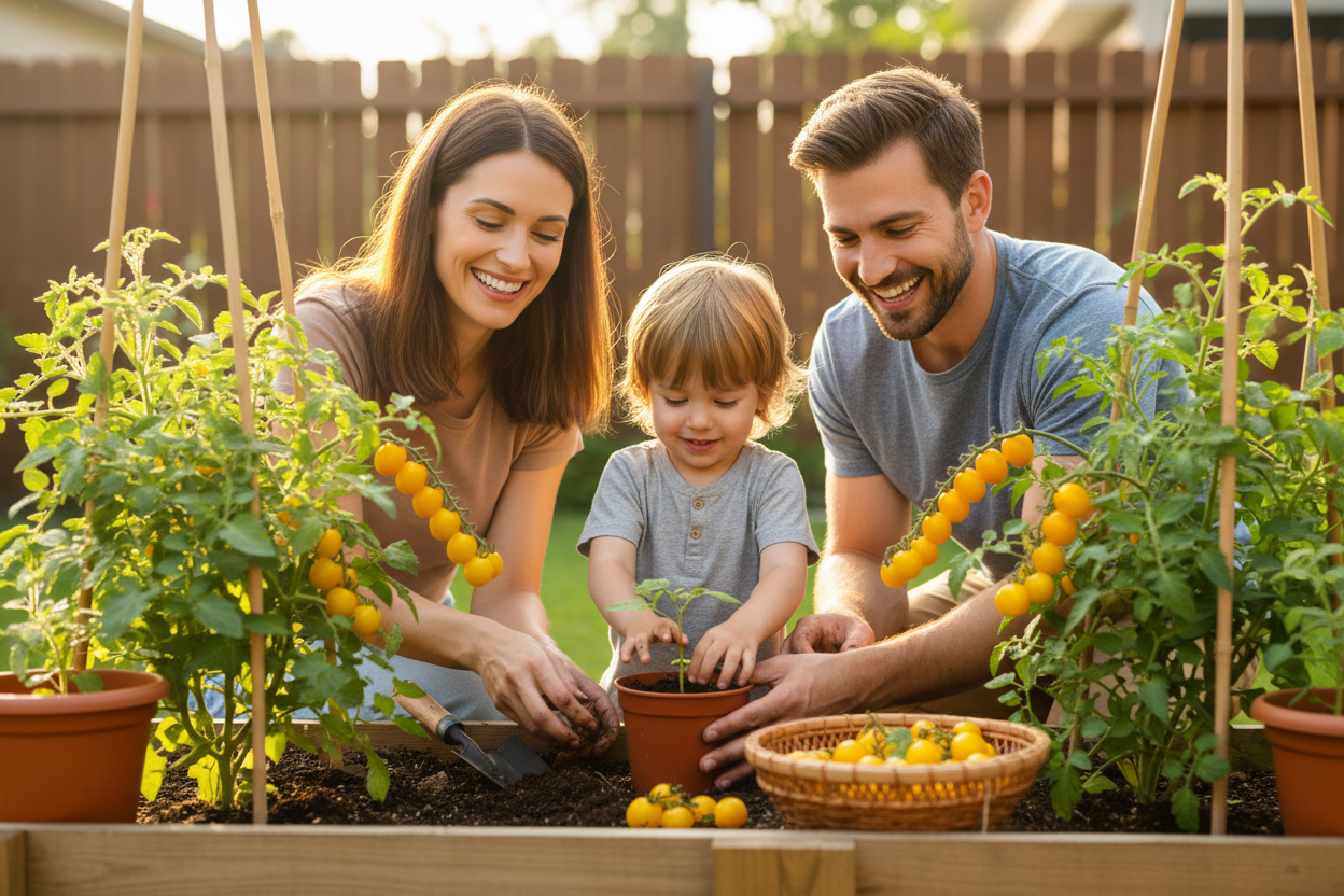 Golden Sweet Yellow Cherry Tomato Seeds 200+ Non-GMO Garden Snack Tomato