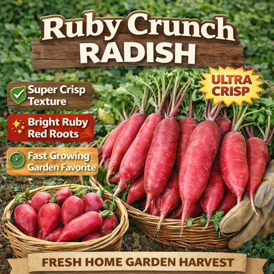 Red Carrot Seeds Sweet Crisp Non-GMO Easy Grow High Yield