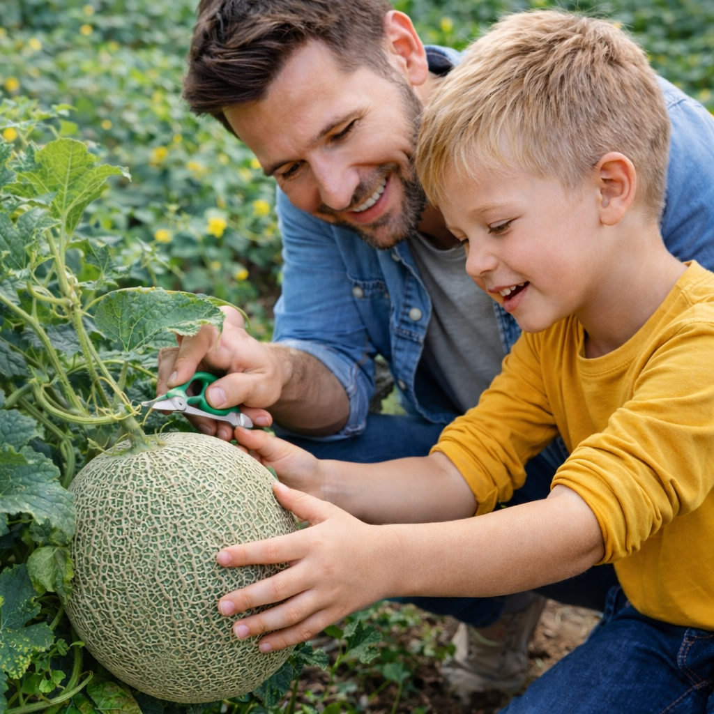 Sweet Cantaloupe Melon Seeds Non-GMO Juicy Easy Grow Garden