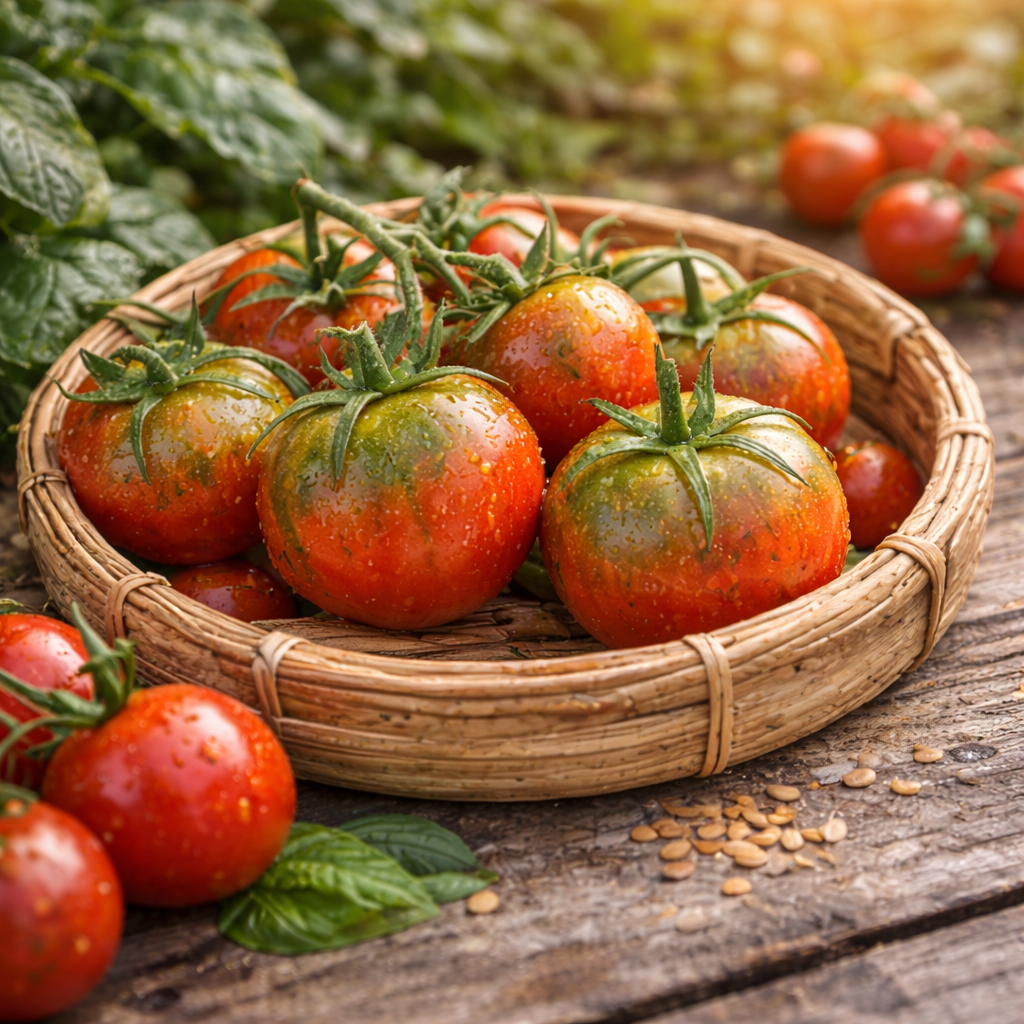 Strawberry Cherry Tomato Seeds 200+ Heirloom Non-GMO Sweet High Yield