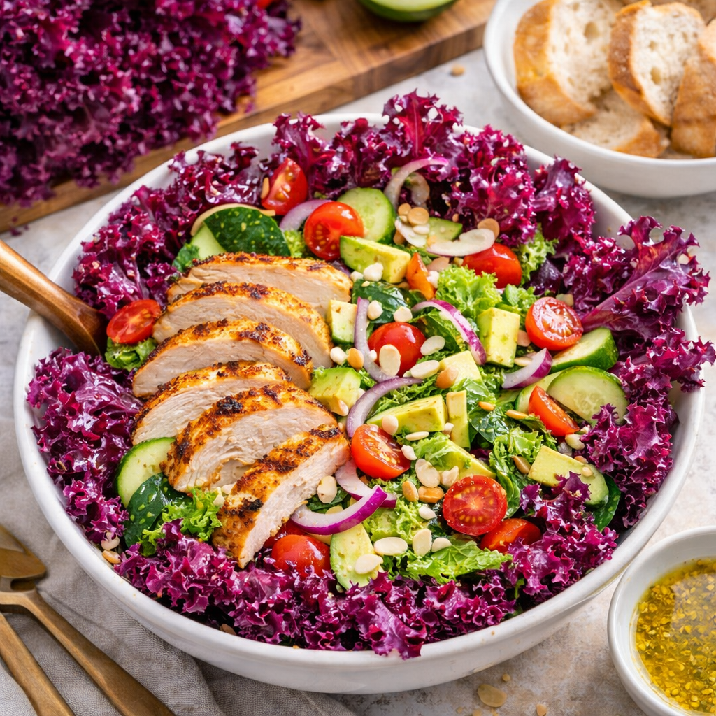 Purple Lettuce Seeds 800+ Non-GMO RubyCrunch Crisp Salad Garden