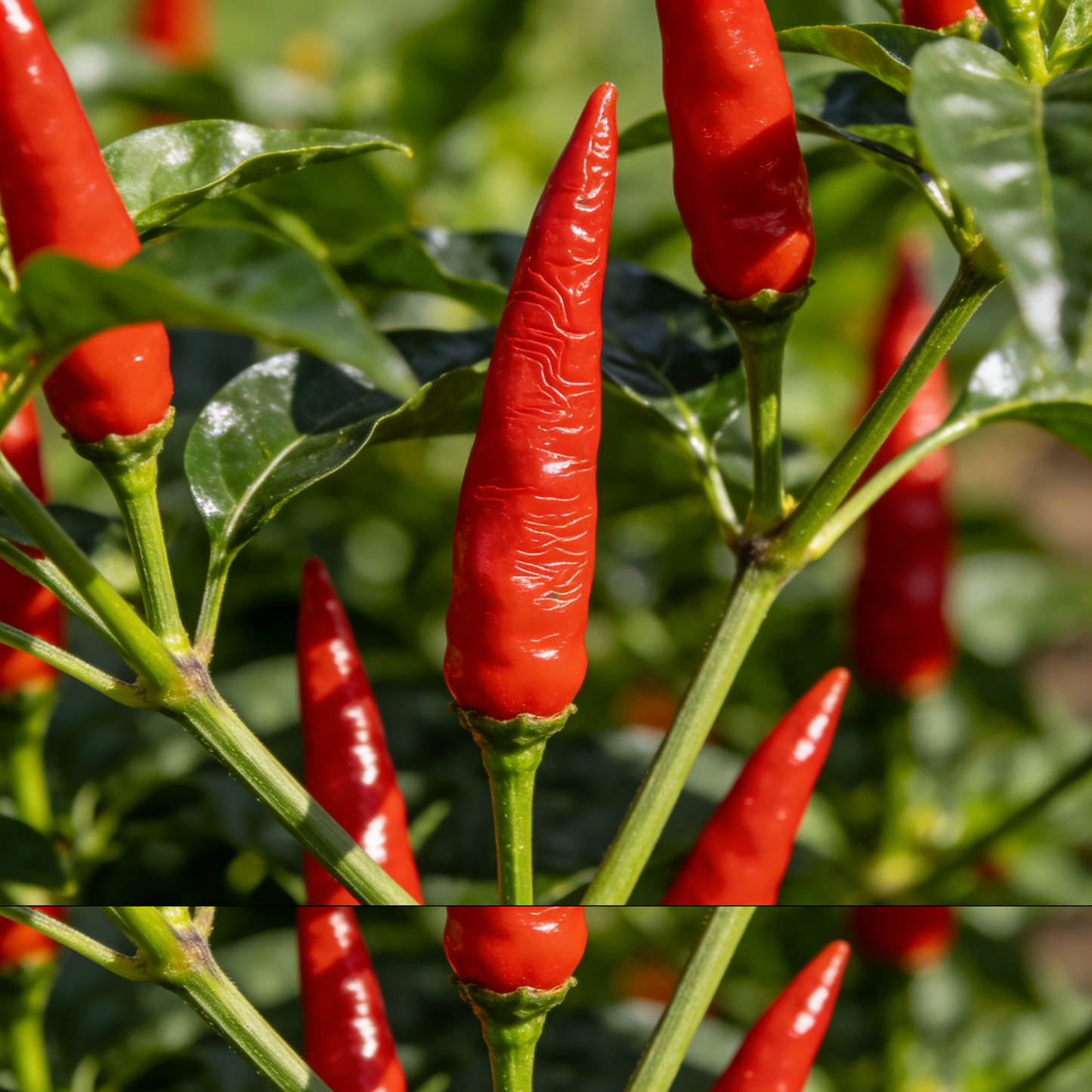 Upright Chili Pepper Seeds  Non-GMO Hot Pepper High Yield Garden