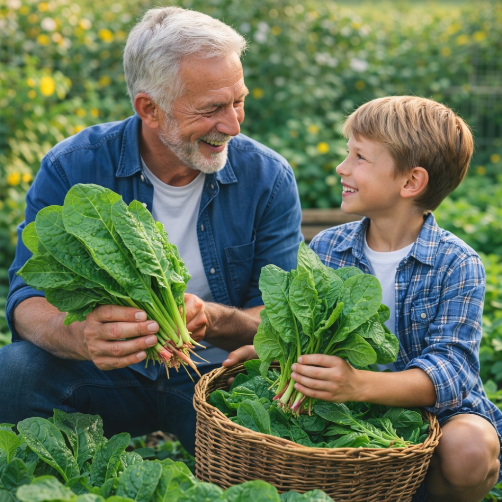 Spinach Seeds Non-GMO Fast Growing Tender Leaves Easy Garden