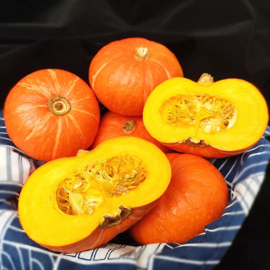 Honey Baby Pumpkin Seeds Mini Orange Sweet Non-GMO Easy Grow