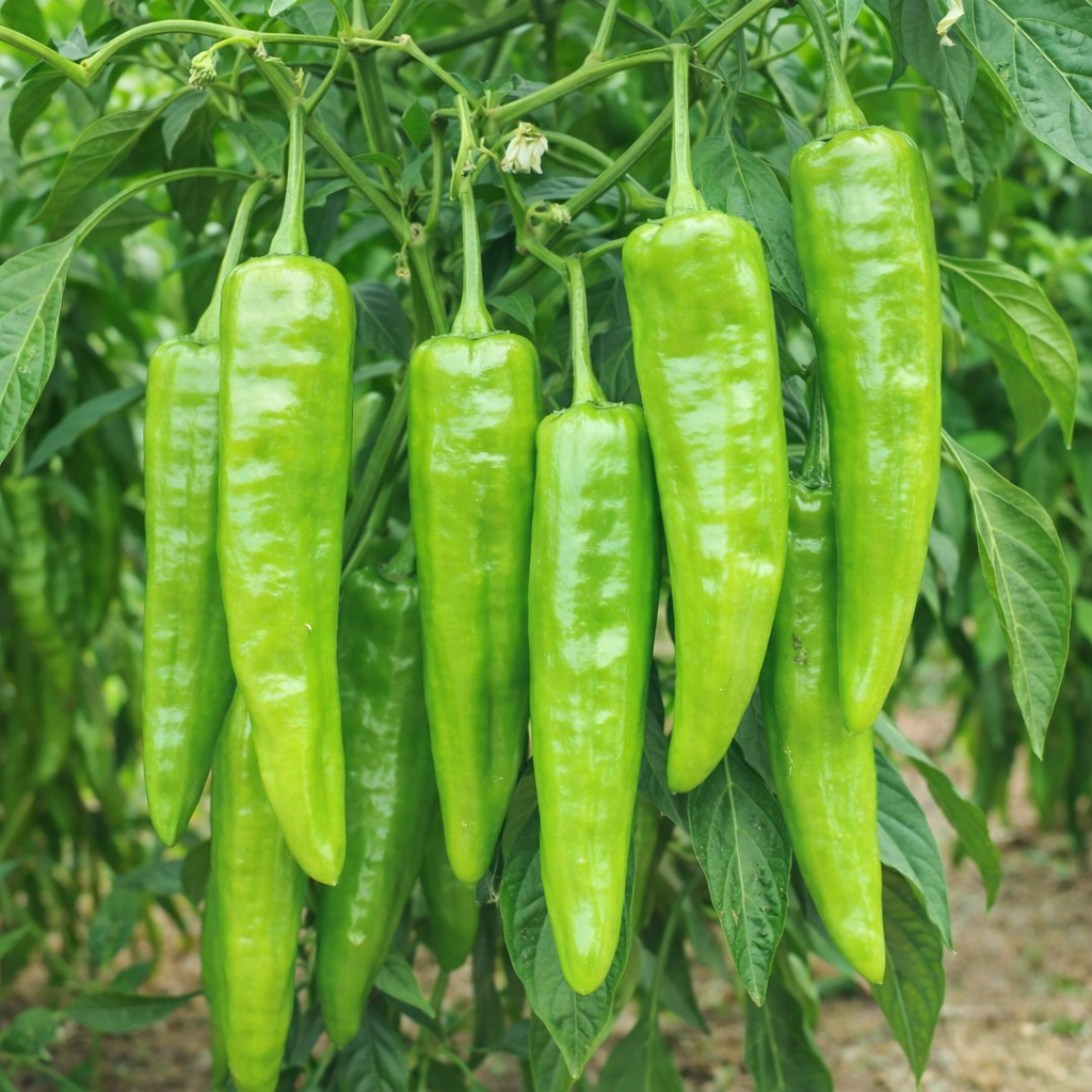 Long Chili Pepper Seeds 100+ Non-GMO Hot Pepper High Yield Garden