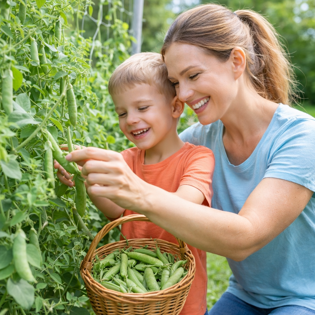 Sweet Garden Pea Seeds Non-GMO Super Sweet Home Garden