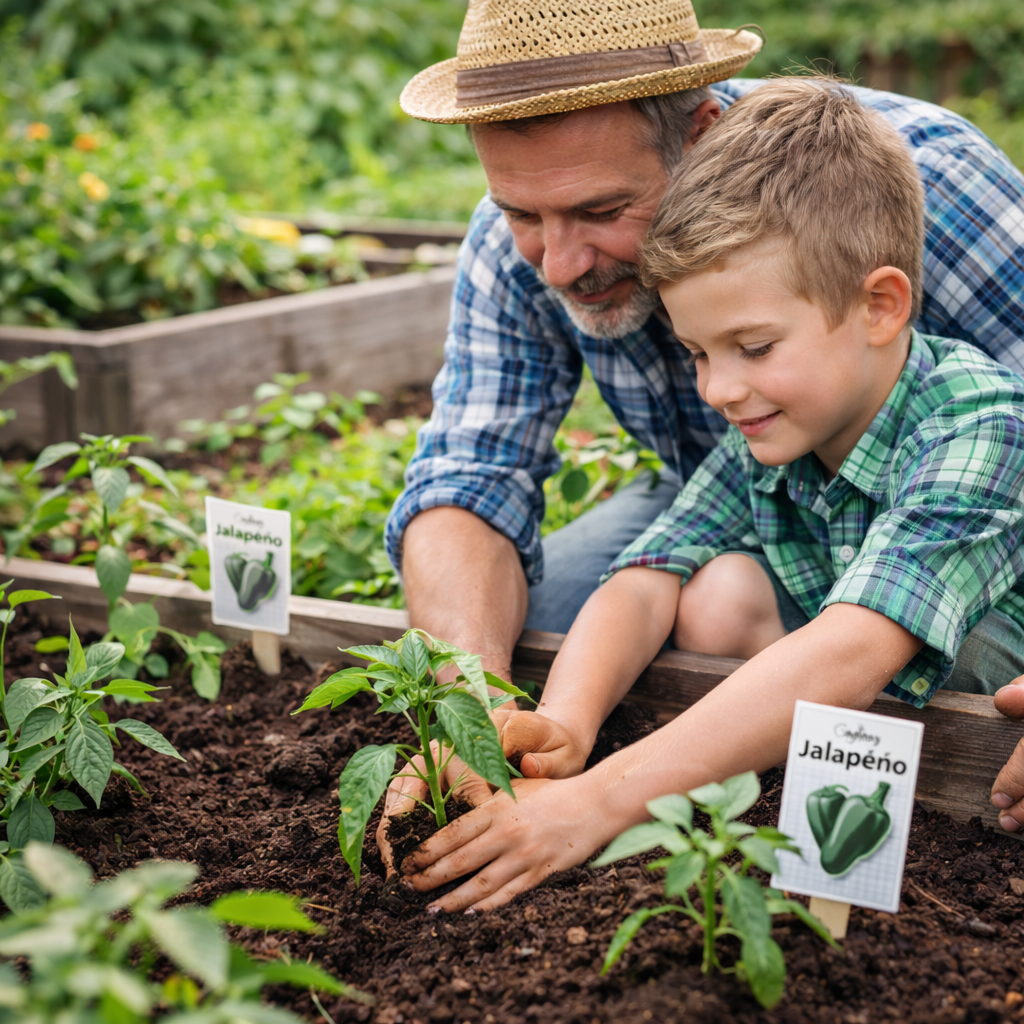 Jalapeno Pepper Seeds 150+ Non-GMO Hot Pepper Mexican Garden