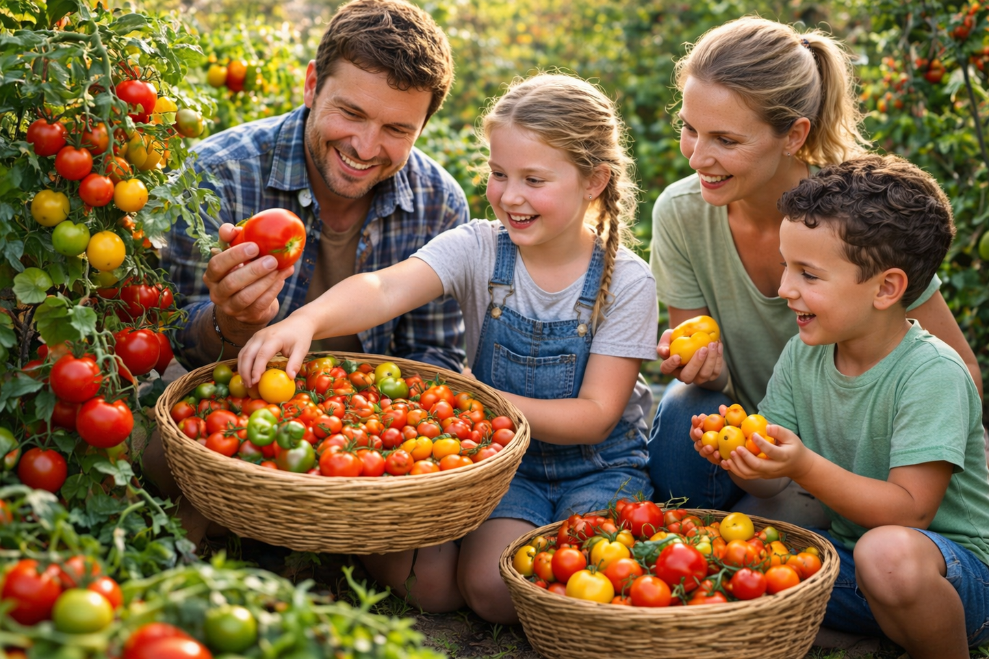 Tomato Seeds Kit 7 Varieties above 2000 Seeds Heirloom Non-GMO Easy Grow