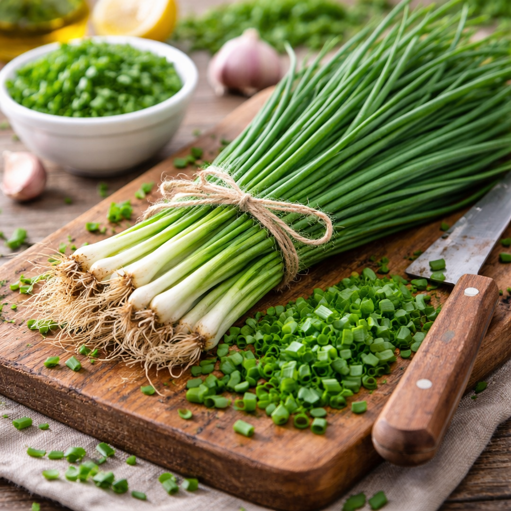 ATLAS Fresh Flavor Chives Seeds 200+  Non-GMO Kitchen Garden Herb