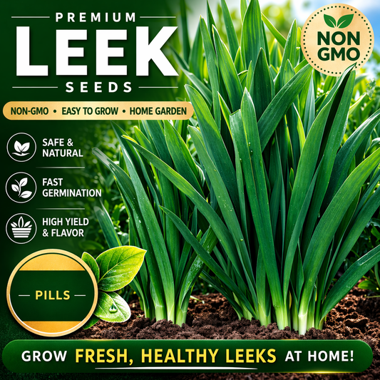 Garlic Chives Seeds Non-GMO Fast Growing Easy Garden