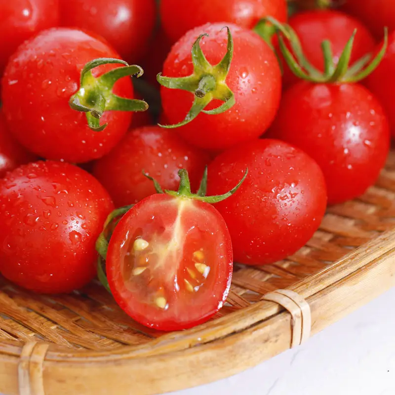 Cherry Tomato Seeds Ruby Red Heirloom Non-GMO Sweet Garden Vegetable 200+ Seeds