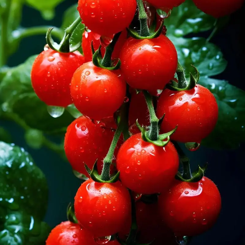 Cherry Tomato Seeds Ruby Red Heirloom Non-GMO Sweet Garden Vegetable 200+ Seeds