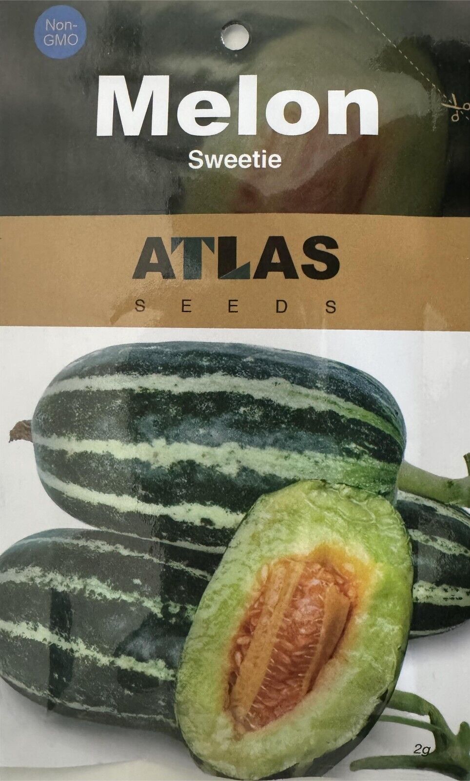 Crisp Sweet Melon Seeds Non-GMO Garden Fruit High Yield Easy Grow