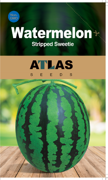 Sweet Tiger Baby Watermelon Seeds Non-GMO Ultra Sweet Easy Grow